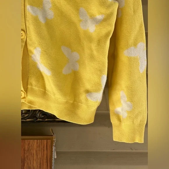 DKNY Butterflies 🦋 printed Cardigan For Kids - Picture 3 of 11